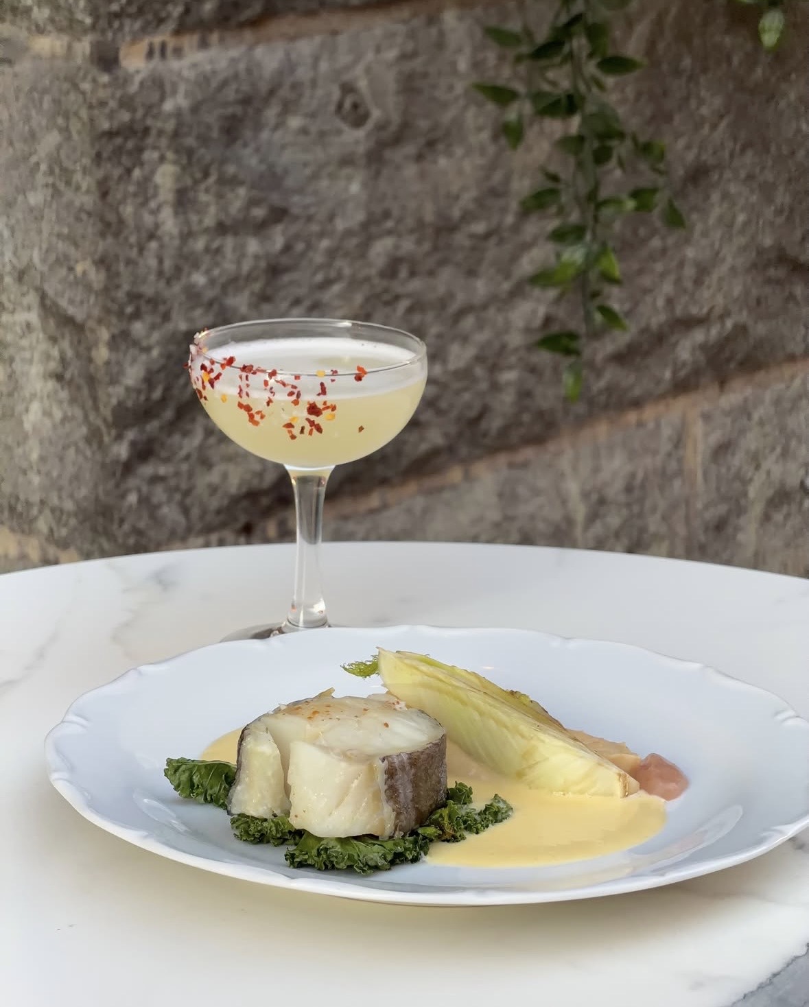 Torsk, grönsaker och en cocktail på Röris Matbar